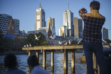 Melbourne City in Australia