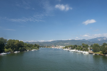 Magra river near Lerici