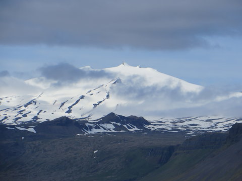 Stratovulkan Sn&aelig;fellsj&ouml;kull