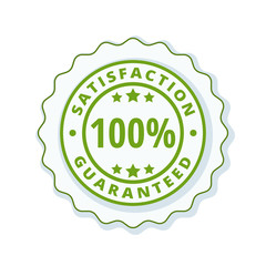 100% Satisfaction Guaranteed illustration