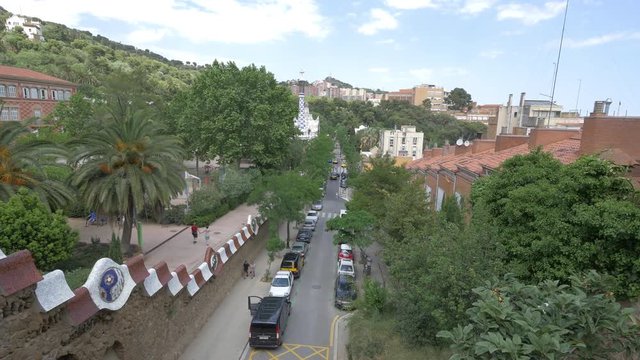 Carrer d'Olot in Barcelona