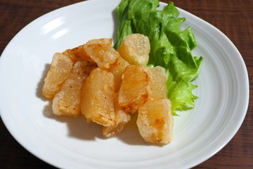 大根の唐揚げ