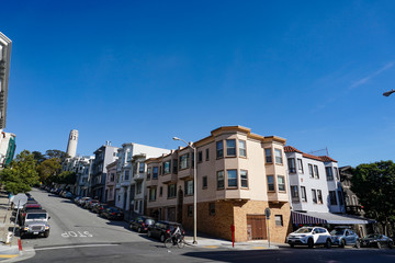 Naklejka na ściany i meble San Francisco Streets