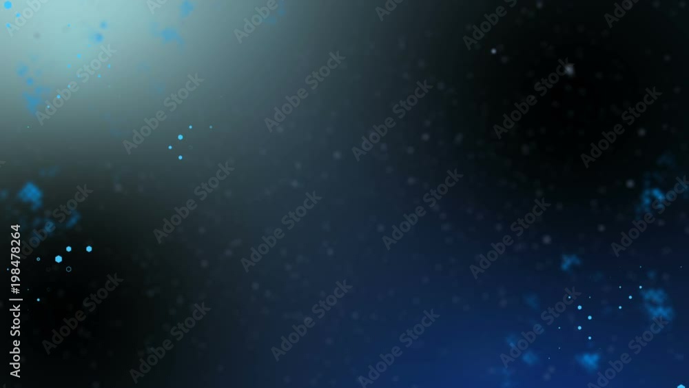 Poster pattern of moving and pulsating in space hexahedrons. presentation, business meeting, technical back