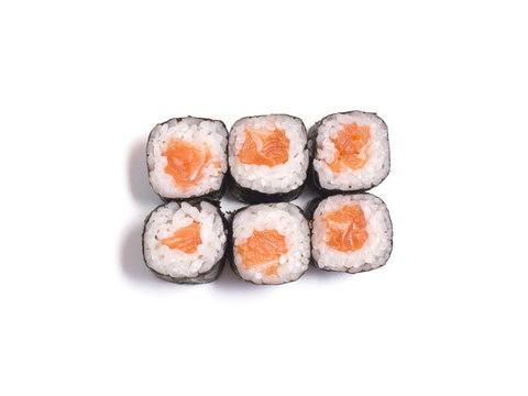 rolls with salmon - Syake Roru