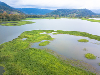 Luftbild: Angostura Lake, Costa Rica
