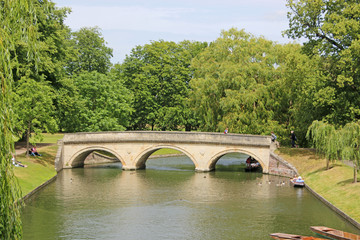 Bridge over the River Cam, Cambridge © Jenny Thompson