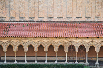 Il Chiostro del Duomo di Monreale - Sicilia