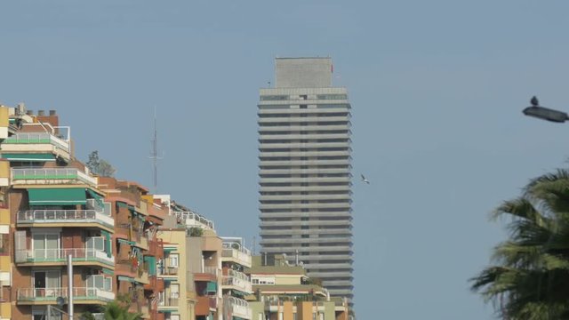 Mapfre Tower in Port Olimpic, Barcelona