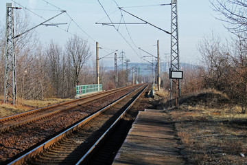 Obraz premium The railway