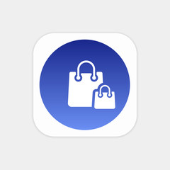 Modern Push Button Monogram