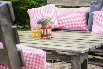  Flowers on the table