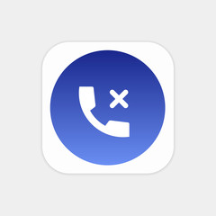 Obraz premium Modern Push Button Monogram