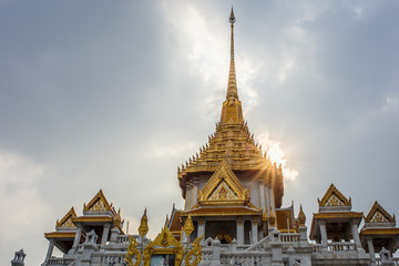 Wat Traimit - Temple of the Golden Buddha in China Town Bangkok, Thailand