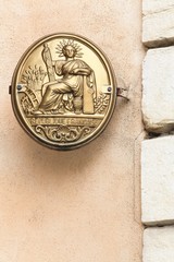 Symbol of french notary in France