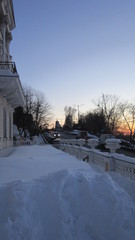 PERM,SPRING EVENING,THE OLD MANSION
