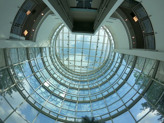 Naklejka premium glass ceiling