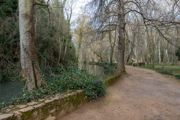 Stone Monastery in Nuevalos province of Zaragoza