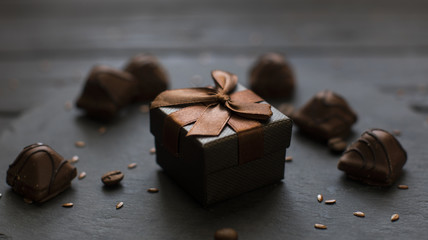 Box. Gift. Valentines. 