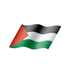 Palestine flag, vector illustration