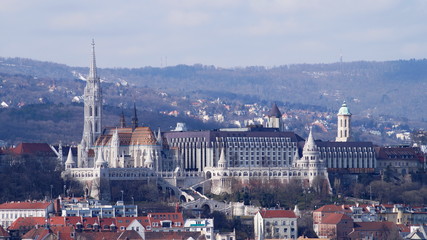 Fototapeta na wymiar wzgórze zakowe Budapeszt