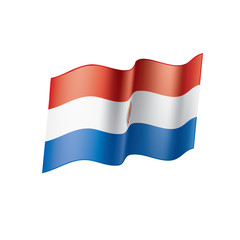 Paraguay flag, vector illustration