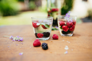 Infused Detox Water In A Glass