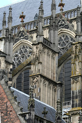 Fototapeta na wymiar St. Martin's Cathedral, Utrecht, or Dom Church