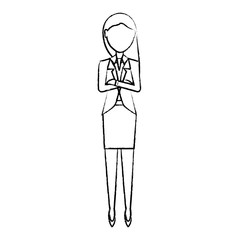 avatar businesswoman icon