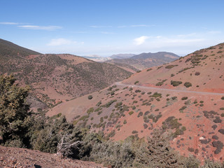 Atlas Mountians near Oukaimeden