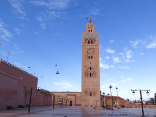 Fototapeta premium Minaret de la Koutoubia, Marrakech, Morocco