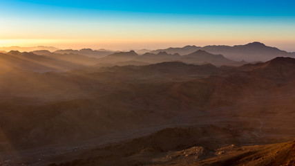 Mount Sinai, Mount Moses in Egypt.