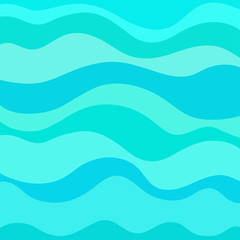 Nautical wallpaper. Pattern with lines and waves. Multicolored texture. Abstract dinamic background. Cold colors. Doodle for design. Art creative. Illustration. Decorative style. Line art creation