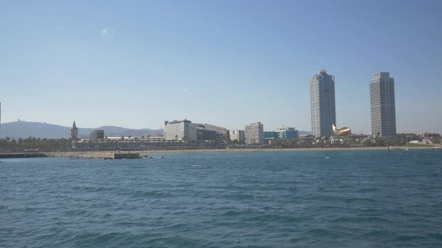 Hotel Arts and Mapfre Tower in Barcelona
