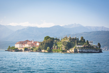 Lake Maggiore at Stresa, north Italy
