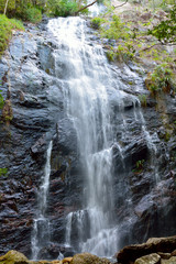 Fototapeta na wymiar Ballanjui Falls in Lamington National Park, Australia.