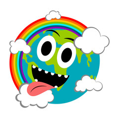 Happy earth emote. Earth day