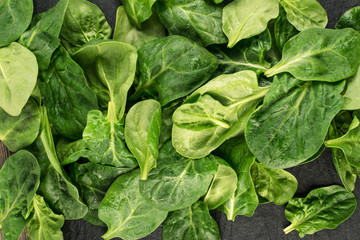 Fresh Spinach Leaves