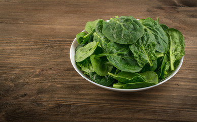Fresh Spinach Leaves