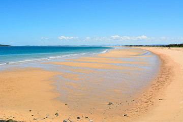 Harbour Beach in Mackay, Australia.