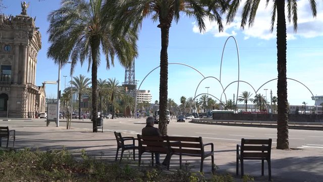 Pla&radic;&szlig;a de les Drassanes, Barcelona