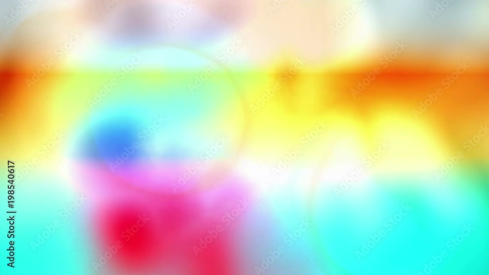 Aufkleber a psychedelic 3d rendering of all rainbow colors in a soft focus variant. the smudges of blurred col
