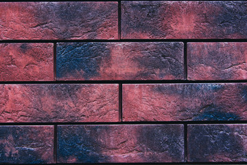 beautiful red brick masonry at home on the street
