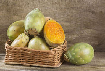 Fruit of the cactus - Opuntia ficus indica