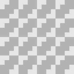 Tile vector pattern with grey background