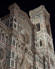 Duomo at Night (Portrait), Florence, Italy