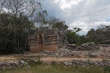 Labna,Mesoamerican archaeological site and ceremonial center of the pre-Columbian Maya civilization, Yucatan, Mexico