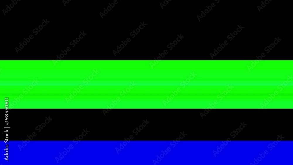 Poster an impressive 3d rendering of twinkling and rotating rainbow stripes caused by some virus glitches i