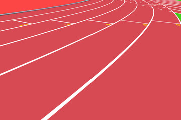 陸上競技のトラック