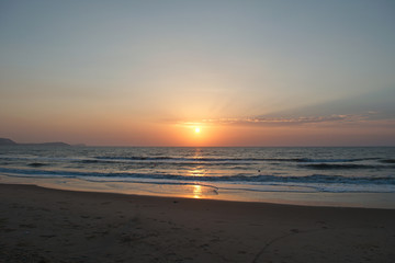 Fototapeta premium Beach sunset 